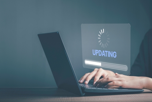 software update concept